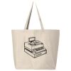 Hickory Jumbo Canvas Tote Thumbnail