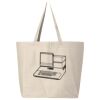 Hickory Jumbo Canvas Tote Thumbnail