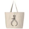 Hickory Jumbo Canvas Tote Thumbnail