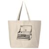 Hickory Jumbo Canvas Tote Thumbnail
