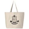 Hickory Jumbo Canvas Tote Thumbnail