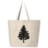 Hickory Jumbo Canvas Tote Thumbnail