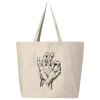 Hickory Jumbo Canvas Tote Thumbnail