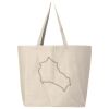 Hickory Jumbo Canvas Tote Thumbnail