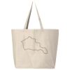 Hickory Jumbo Canvas Tote Thumbnail