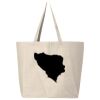 Hickory Jumbo Canvas Tote Thumbnail