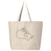 Hickory Jumbo Canvas Tote Thumbnail