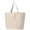 Hickory Jumbo Canvas Tote Thumbnail