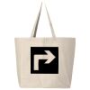 Hickory Jumbo Canvas Tote Thumbnail
