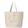Hickory Jumbo Canvas Tote Thumbnail
