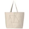 Hickory Jumbo Canvas Tote Thumbnail