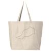 Hickory Jumbo Canvas Tote Thumbnail