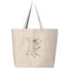 Hickory Jumbo Canvas Tote Thumbnail