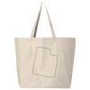 Hickory Jumbo Canvas Tote Thumbnail
