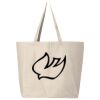 Hickory Jumbo Canvas Tote Thumbnail