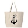 Hickory Jumbo Canvas Tote Thumbnail