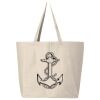 Hickory Jumbo Canvas Tote Thumbnail