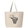 Hickory Jumbo Canvas Tote Thumbnail