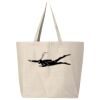 Hickory Jumbo Canvas Tote Thumbnail