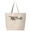 Hickory Jumbo Canvas Tote Thumbnail