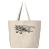 Hickory Jumbo Canvas Tote Thumbnail