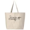 Hickory Jumbo Canvas Tote Thumbnail