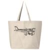 Hickory Jumbo Canvas Tote Thumbnail