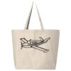 Hickory Jumbo Canvas Tote Thumbnail