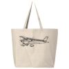 Hickory Jumbo Canvas Tote Thumbnail