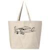 Hickory Jumbo Canvas Tote Thumbnail