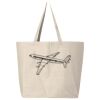 Hickory Jumbo Canvas Tote Thumbnail