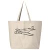 Hickory Jumbo Canvas Tote Thumbnail