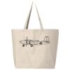 Hickory Jumbo Canvas Tote Thumbnail