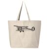 Hickory Jumbo Canvas Tote Thumbnail