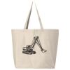 Hickory Jumbo Canvas Tote Thumbnail