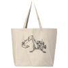 Hickory Jumbo Canvas Tote Thumbnail