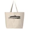 Hickory Jumbo Canvas Tote Thumbnail