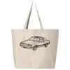 Hickory Jumbo Canvas Tote Thumbnail