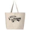Hickory Jumbo Canvas Tote Thumbnail