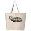 Hickory Jumbo Canvas Tote Thumbnail
