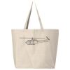 Hickory Jumbo Canvas Tote Thumbnail