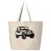 Hickory Jumbo Canvas Tote Thumbnail