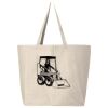 Hickory Jumbo Canvas Tote Thumbnail