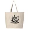 Hickory Jumbo Canvas Tote Thumbnail