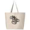 Hickory Jumbo Canvas Tote Thumbnail