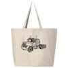Hickory Jumbo Canvas Tote Thumbnail