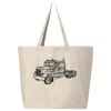 Hickory Jumbo Canvas Tote Thumbnail