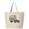Hickory Jumbo Canvas Tote Thumbnail