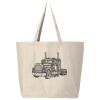 Hickory Jumbo Canvas Tote Thumbnail