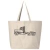 Hickory Jumbo Canvas Tote Thumbnail